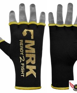 Boom Boxing Hand Wraps Inner Gloves MMA Fist Padded Bandages Muay Thai Strap-Small-Yellow Inner-Boompro