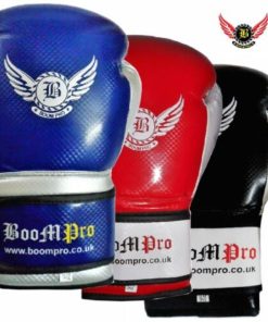 Boom Pro Maya Leather Boxing Gloves Muay Thai Sparring MMA Training Punch Bag 16