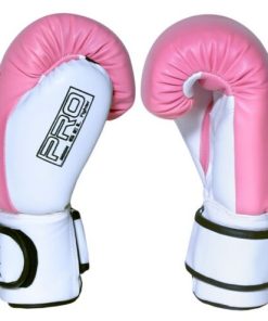 Boom Pro Ladies Boxing Gloves Set Hook & Jab Women MMA Punch Bag Muay Thai Fight