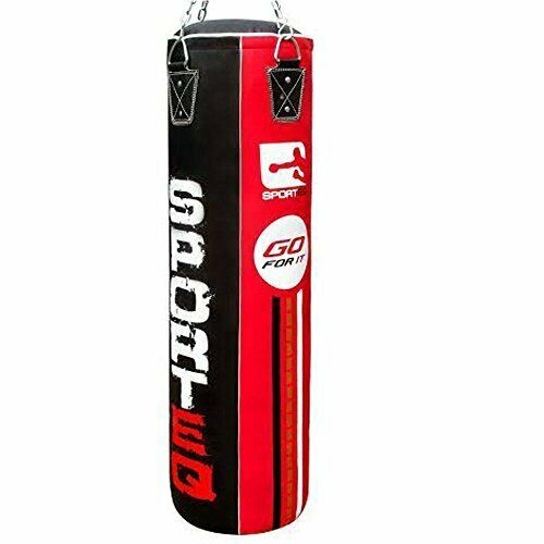 Boom Pro Boxing Punch Bag Heavy MMA Training Kick Martial Arts 3 ft 4ft 5ft Fitness