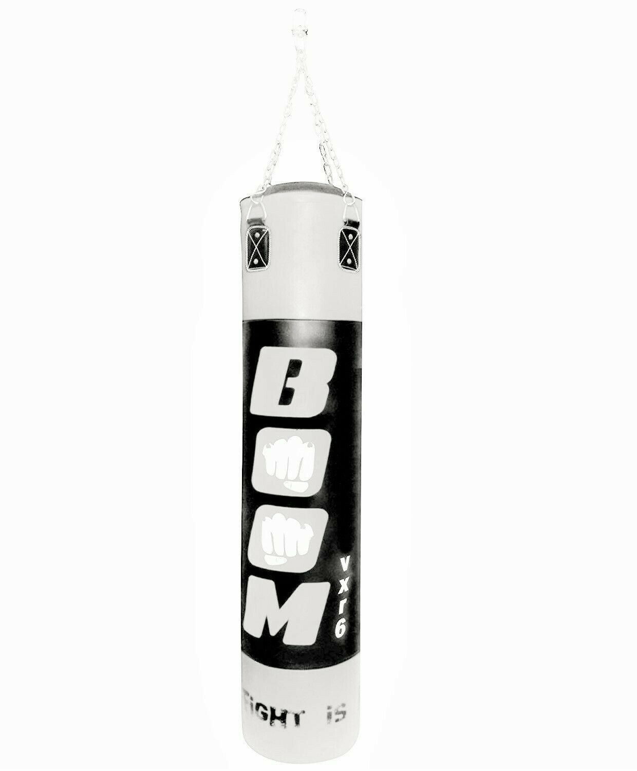 Boom Pro Boxing Punch Bag Heavy MMA Training Kick Martial Arts 3 ft 4ft 5ft Fitness