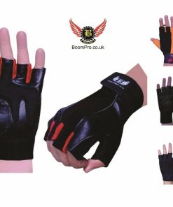 Boom Ladies Weight Lifting Gloves Leather Gym Fitness Women Workout Training