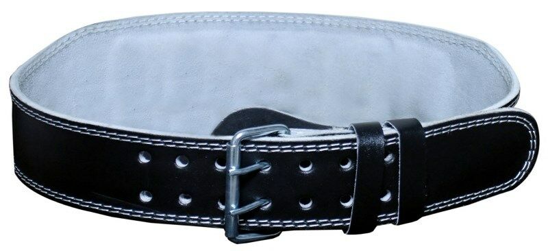 Boom Leather 4" Weight Lifting Gym Belt Training Back Support Fitness Strap - Image 7