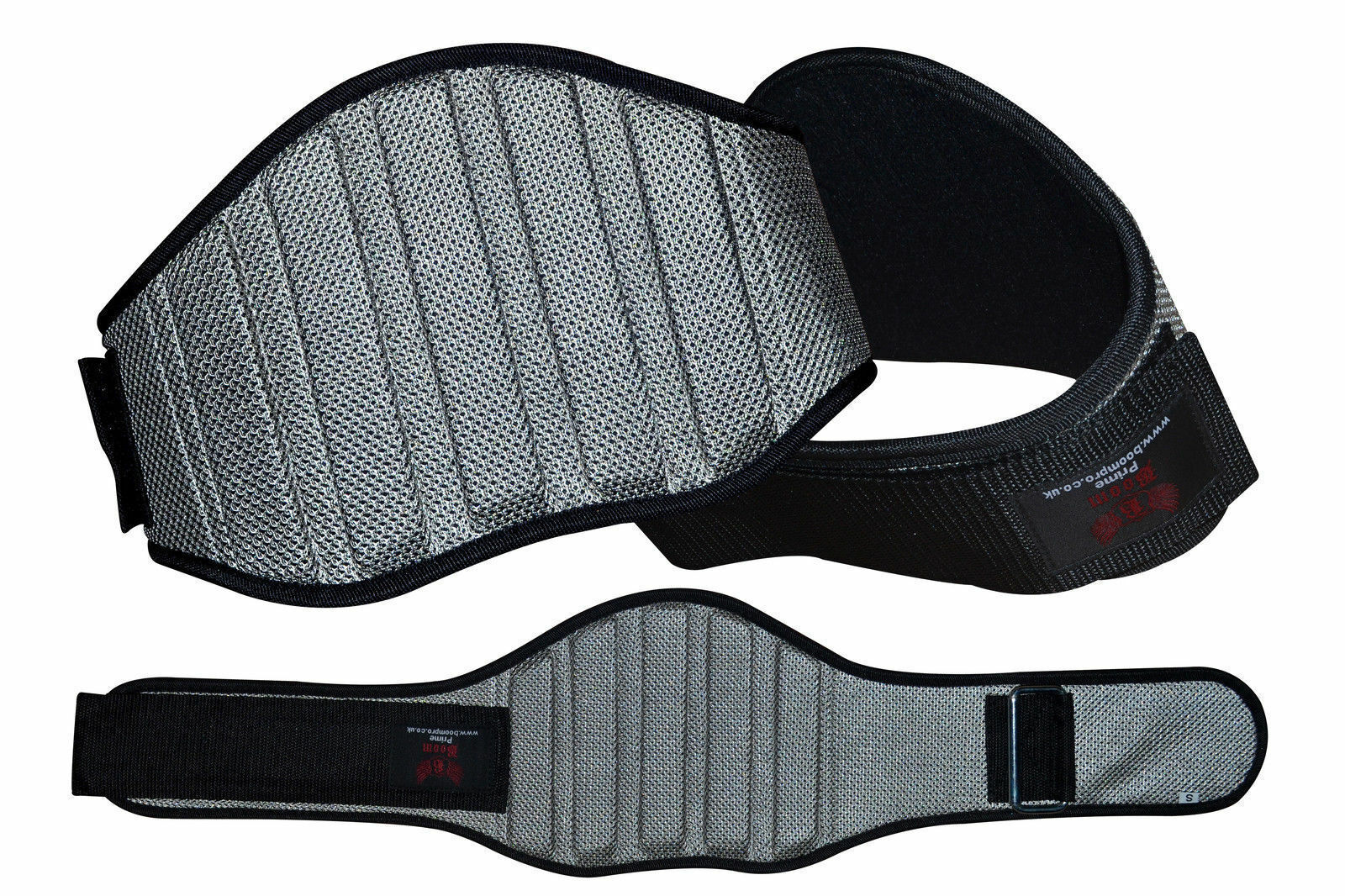 Boom Neoprene Weight Lifting Belt Fitness Back Support Gym Power Training UK - Image 7