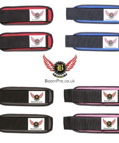Alternative view of Boom Pro Gym Wrist Wraps Powerlifting Bodybuilding Weight Lifting Support Grip B