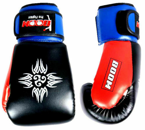 Boom Pro Kids Boxing Gloves Junior MMA Punching Bag Training Sparring Muay Thai - Image 9