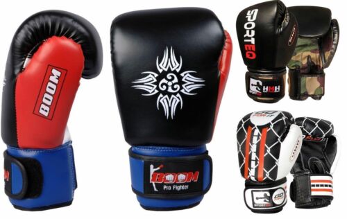 Boom Pro Kids Boxing Gloves Junior MMA Punching Bag Training Sparring Muay Thai