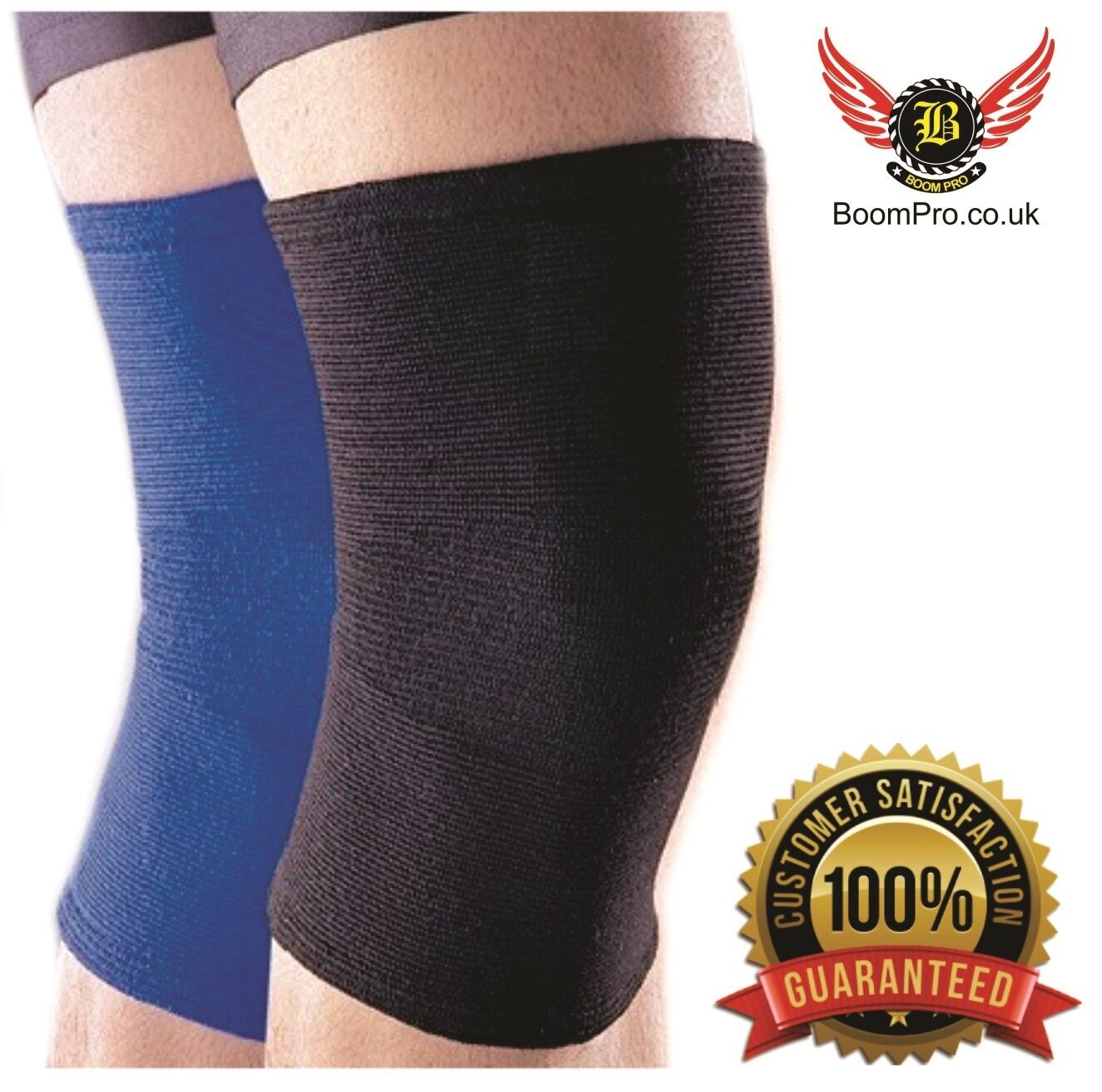 Boom Pro Knee Support Arthritis Brace Sleeve Compression Heating Running Sports - Image 2