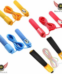 Boom Skipping Rope Counter Jumping Fitness Exercise Gym Weight Loss Adult UK