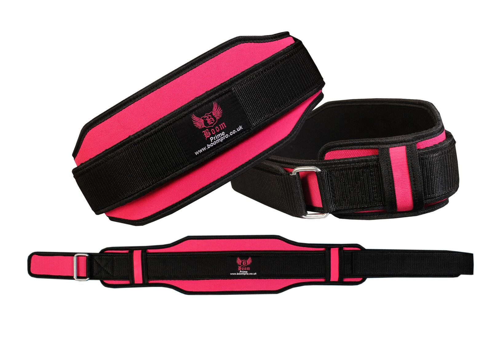 Boom Weight Lifting Belt Gym Fitness Back Support Training Power Athletics