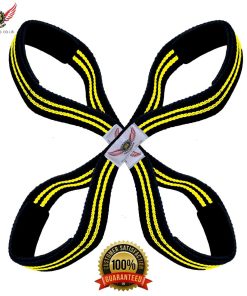 Features Wrist Support is made up of GEL and Neoprene and Straps are made up of Cotton. Provides Extra comfort and support due to Padded Wrist Support. Helps to Lock Your Hands with the Weight Lifting Bars, Improves your Grip and Prevents the Bar to slip from your Hands. 100% Money Back Quality Guarantee. Sold as Pair. Entirely New design weight Lifting Straps.