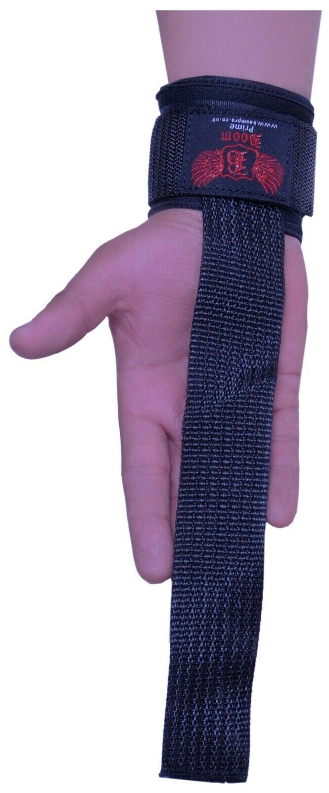Boom Weightlifting Wrist Straps Gym Wraps Bodybuilding Grip Support Hand Bar - Image 3