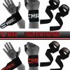 Boom Weightlifting Wrist Straps Gym Wraps Bodybuilding Grip Support Hand Bar